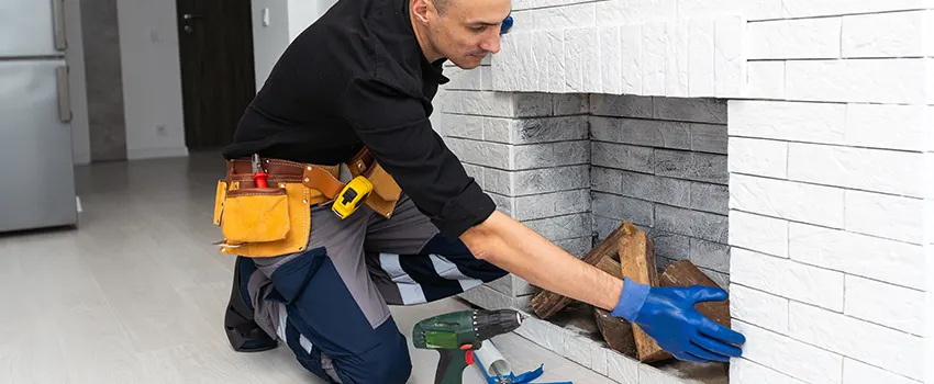 Fireplace Damaged Damper Frame Repair Services in Mauldin, South Carolina