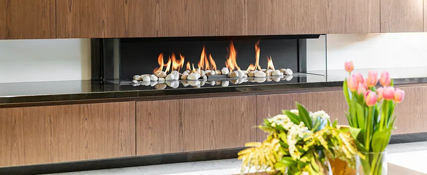 Double-height Fireplace Design Refurbishment in Mauldin, South Carolina