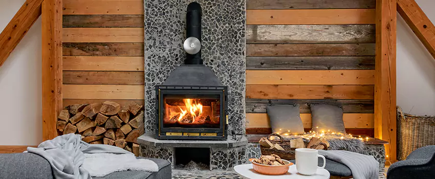 Thelin Hearth Products Direct Vent Gas Stove Fireplace Inspection in Mauldin, South Carolina
